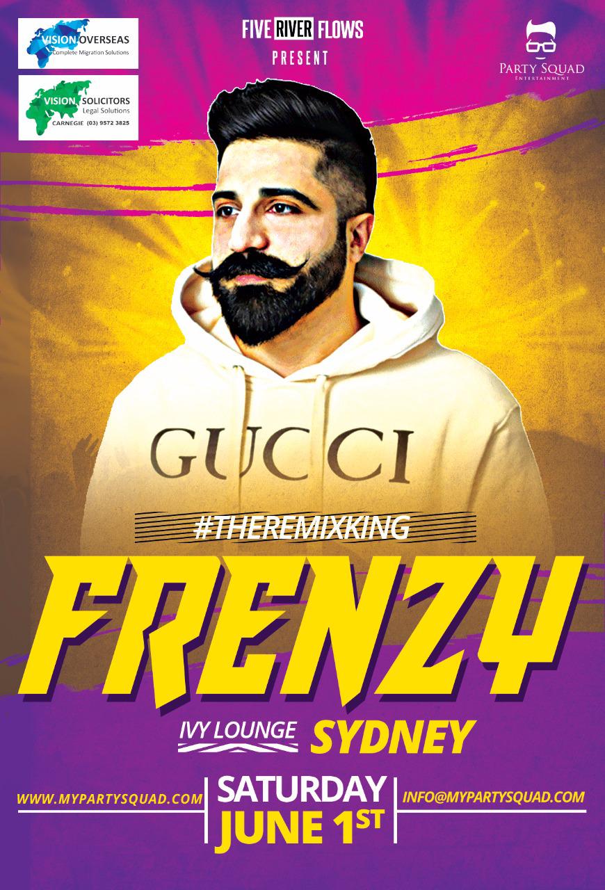 The Remix King Frenzy Live in Sydney The Remix King Frenzy Live in Sydney