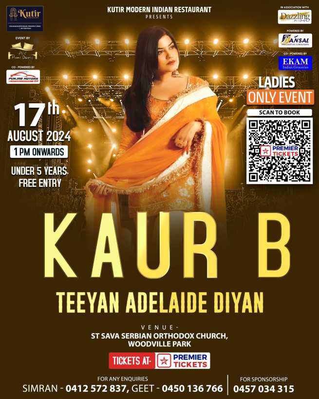 Kaur B - Teeyan Adelaide Diyan 2024