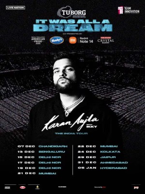 Karan Aujla - It Was All A Dream Hyderabad